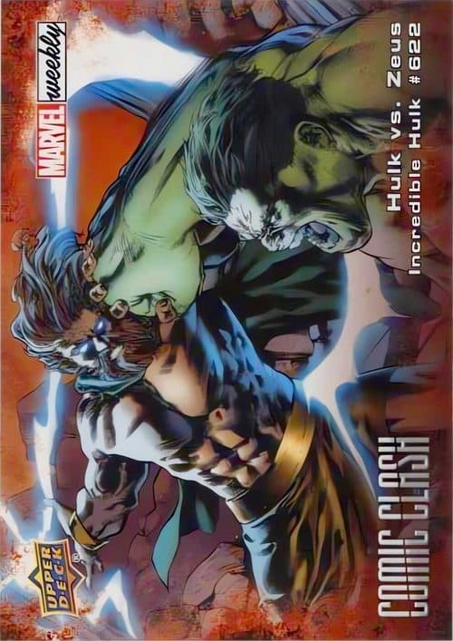 Hulk vs. Zeus #CC-36 — 2019 Marvel Weekly Packs