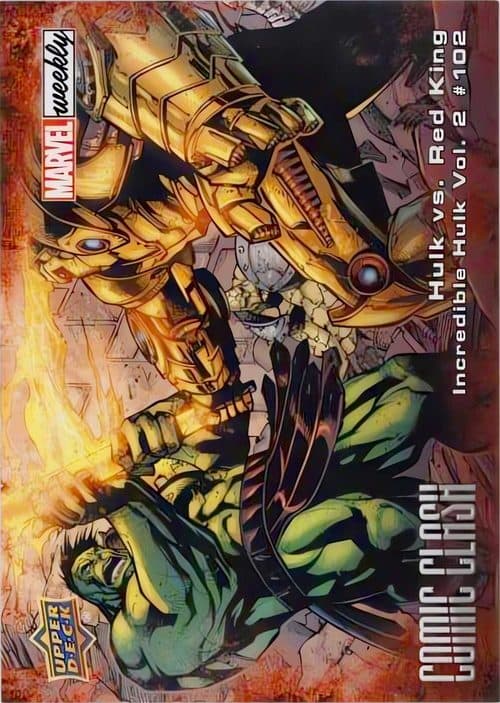 Hulk vs. Red King #CC-37 — 2019 Marvel Weekly Packs