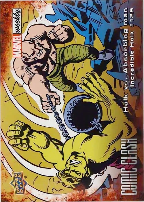 Hulk vs. Absorbing man #CC-39 — 2019 Marvel Weekly Packs