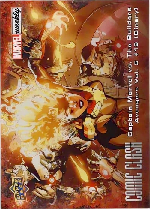 Captain Marvel vs. The Builders #CC-52 — 2019 Marvel Weekly Packs