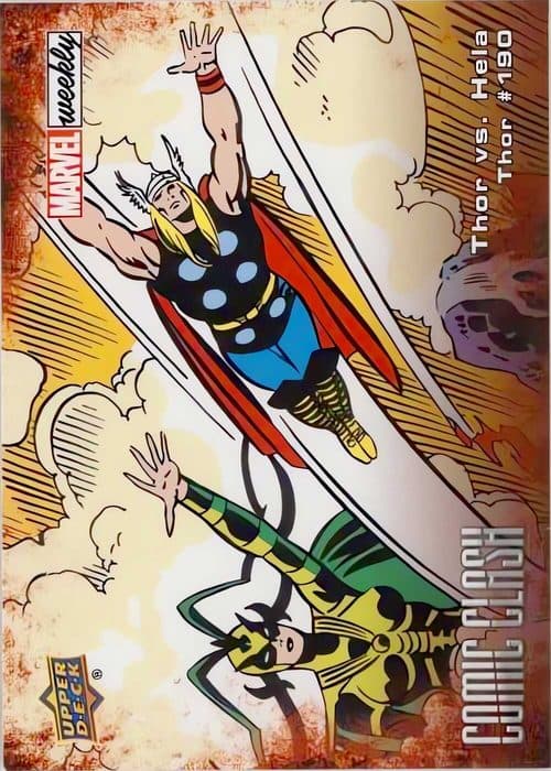Thor vs. Hela #CC-62 — 2019 Marvel Weekly Packs
