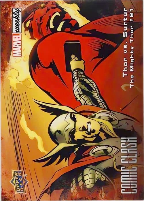 Thor vs. Surtur #CC-64 — 2019 Marvel Weekly Packs