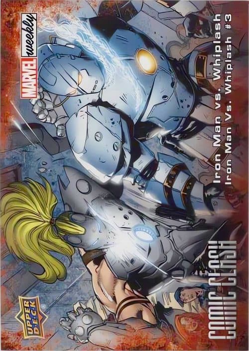 Iron Man vs. Whiplash #CC-69 — 2019 Marvel Weekly Packs