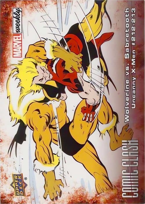 Wolverine vs. Sabretooth #CC-9 — 2019 Marvel Weekly Packs