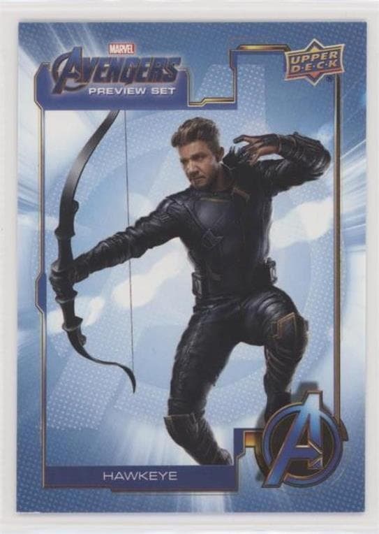 Hawkeye #AV-2 — 2019 Upper Deck Marvel Cinematic Universe 10th Anniversary