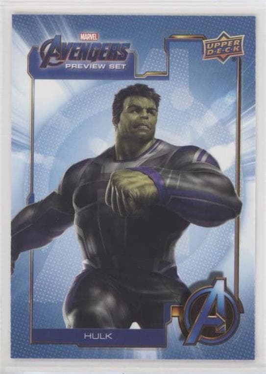 Hulk #AV-3 — 2019 Upper Deck Marvel Cinematic Universe 10th Anniversary
