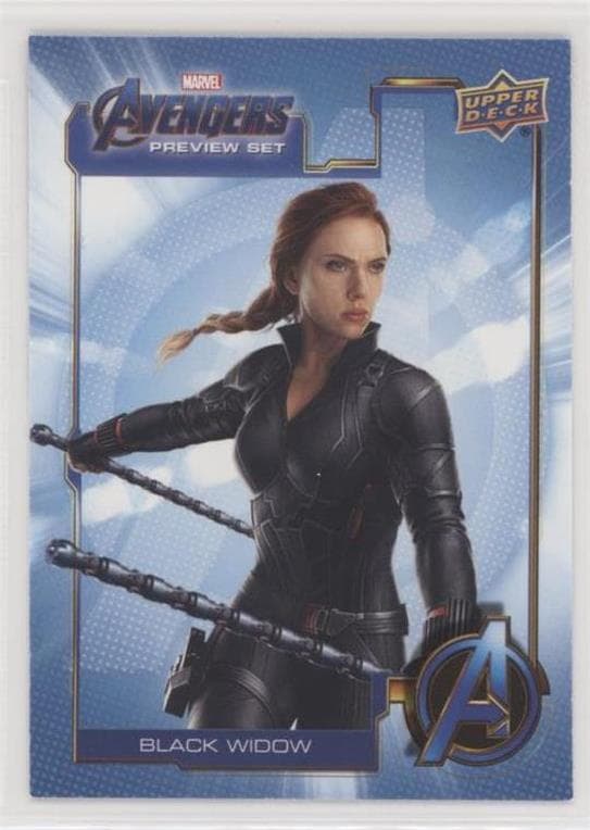 Black Widow #AV-5 — 2019 Upper Deck Marvel Cinematic Universe 10th Anniversary