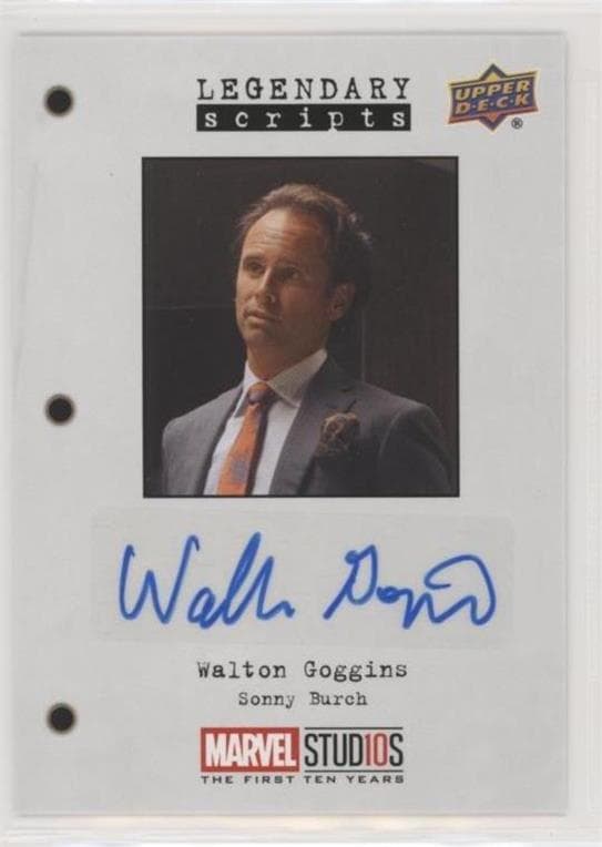 Walton Goggins - Inside, Looking Up #LS-GW — 2019 Upper Deck Marvel Cinematic Universe 10th Anniversary