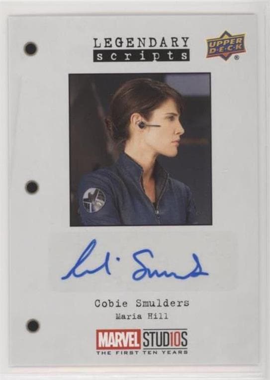 Cobie Smulders - Profile, Looking Right #LS-MH — 2019 Upper Deck Marvel Cinematic Universe 10th Anniversary