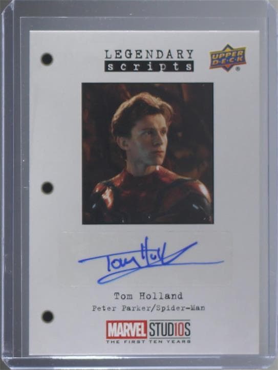 Tom Holland #LS-TH — 2019 Upper Deck Marvel Cinematic Universe 10th Anniversary