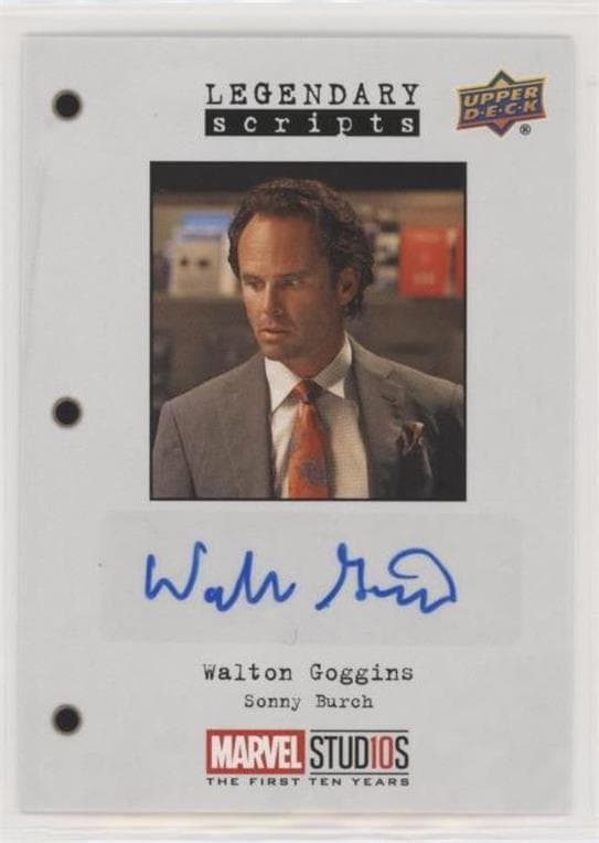 Walton Goggins - Inside, Looking Down #LS-WG — 2019 Upper Deck Marvel Cinematic Universe 10th Anniversary