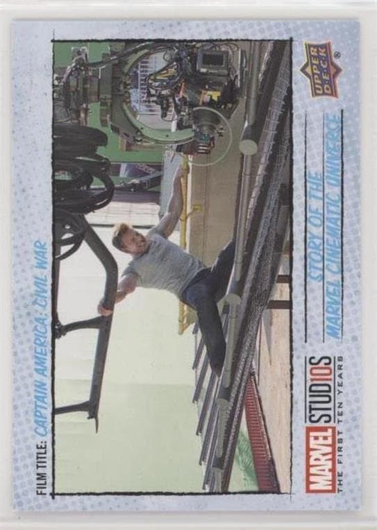 Captain America: Civil War #MCU15 — 2019 Upper Deck Marvel Cinematic Universe 10th Anniversary