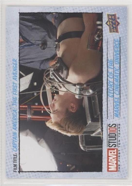 Captain America: The First Avenger #MCU3 — 2019 Upper Deck Marvel Cinematic Universe 10th Anniversary