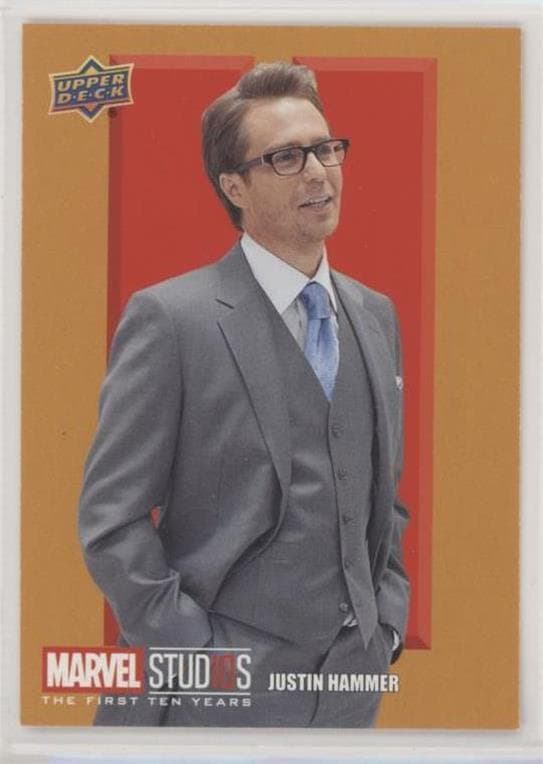 Justin Hammer #RN14 — 2019 Upper Deck Marvel Cinematic Universe 10th Anniversary