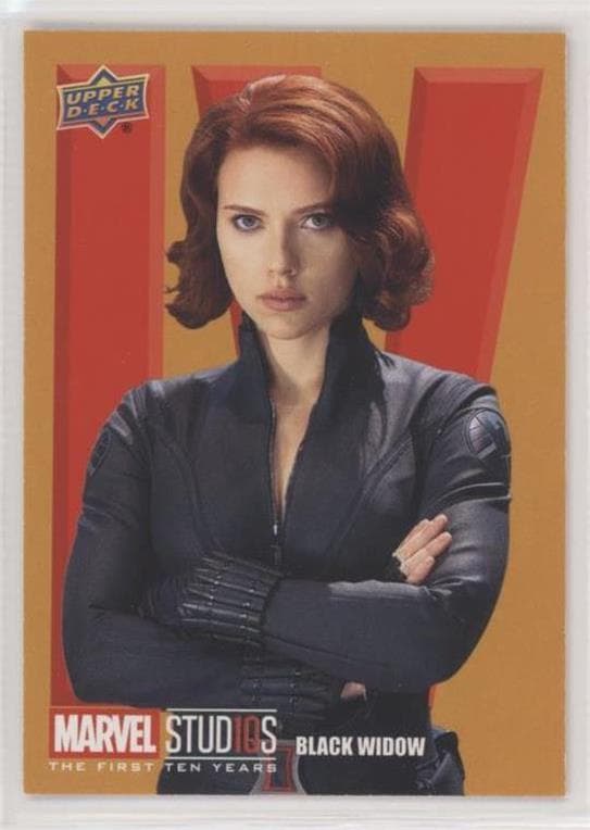 Black Widow #RN33 — 2019 Upper Deck Marvel Cinematic Universe 10th Anniversary