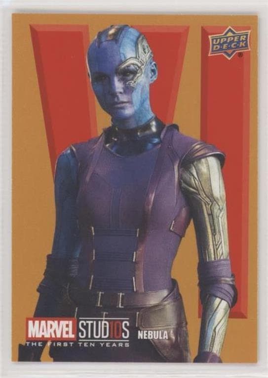 Nebula #RN49 — 2019 Upper Deck Marvel Cinematic Universe 10th Anniversary