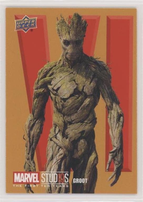 Groot #RN53 — 2019 Upper Deck Marvel Cinematic Universe 10th Anniversary