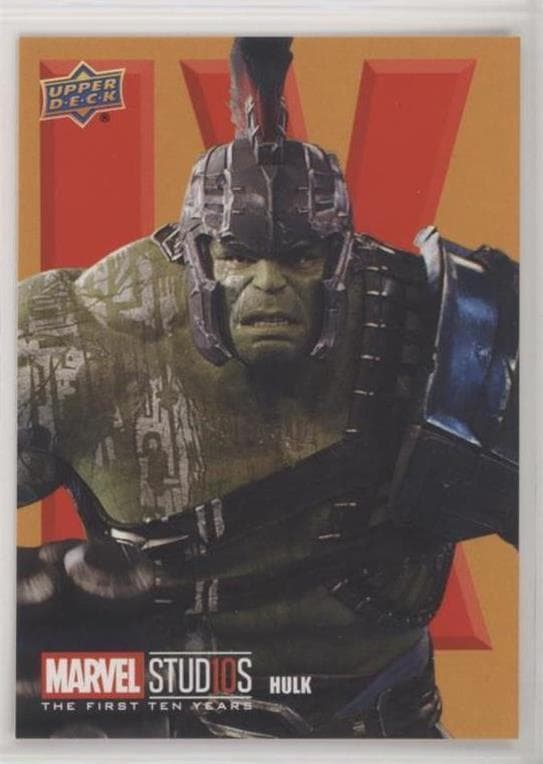 Hulk #RN81 — 2019 Upper Deck Marvel Cinematic Universe 10th Anniversary