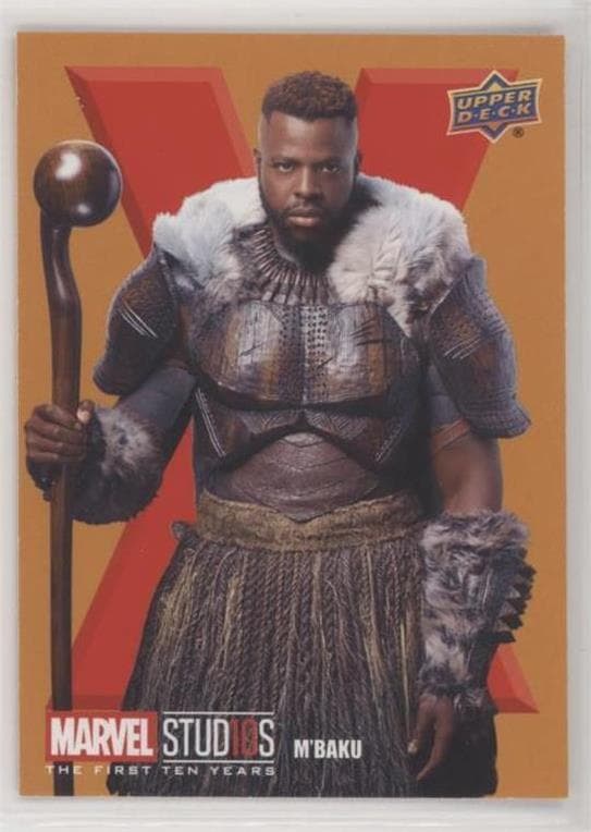 M'Baku #RN83 — 2019 Upper Deck Marvel Cinematic Universe 10th Anniversary