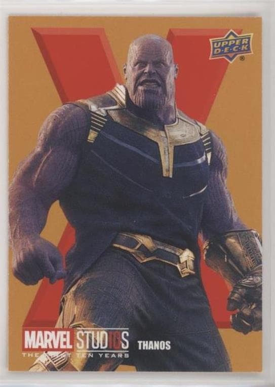 Thanos #RN89 — 2019 Upper Deck Marvel Cinematic Universe 10th Anniversary