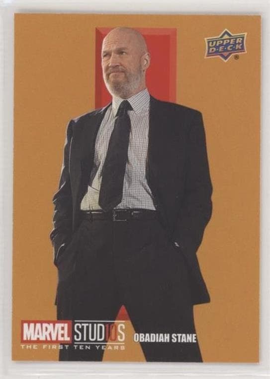 Obadiah Stane #RN9 — 2019 Upper Deck Marvel Cinematic Universe 10th Anniversary
