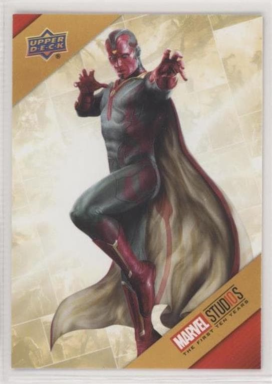 Vision #TU12 — 2019 Upper Deck Marvel Cinematic Universe 10th Anniversary
