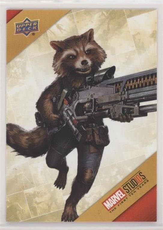 Rocket Raccoon #TU19 — 2019 Upper Deck Marvel Cinematic Universe 10th Anniversary