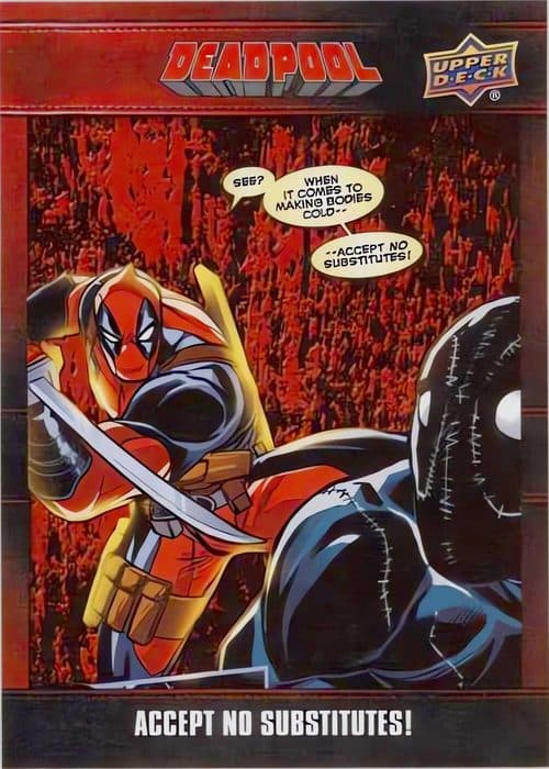 Accept No Substitutes! #102 — Upper Deck Marvel Deadpool