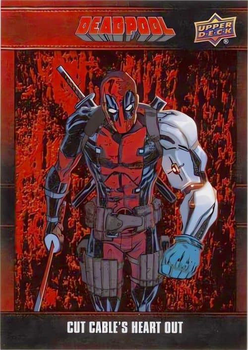 Cut Cable's Heart Out #124 — Upper Deck Marvel Deadpool