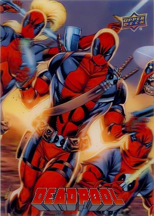 Coming Through #3D25 — Upper Deck Marvel Deadpool