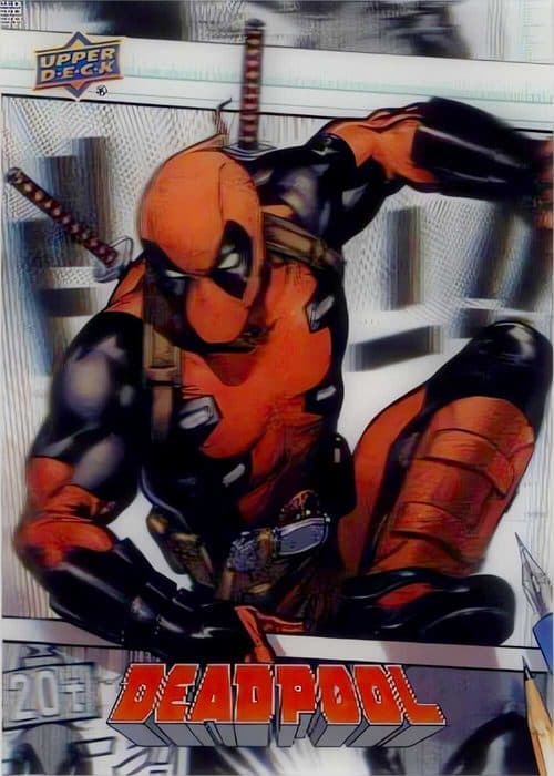 Off The Page #3D28 — Upper Deck Marvel Deadpool