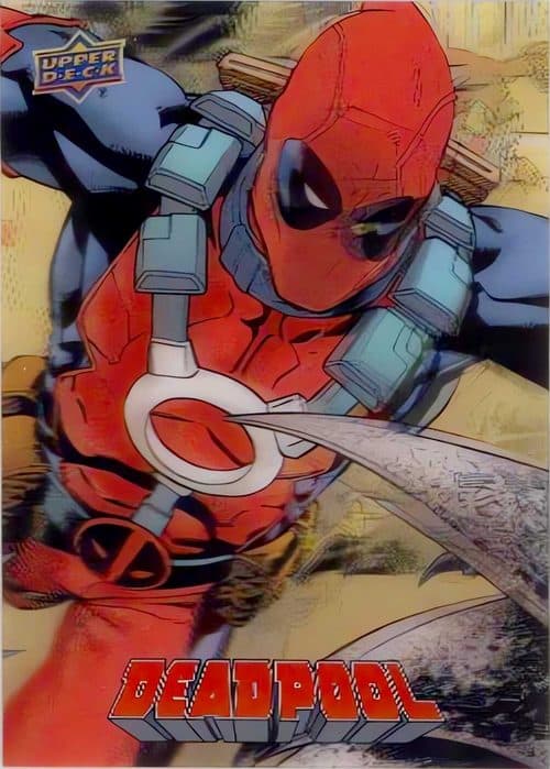 Sharp Edges #3D32 — Upper Deck Marvel Deadpool