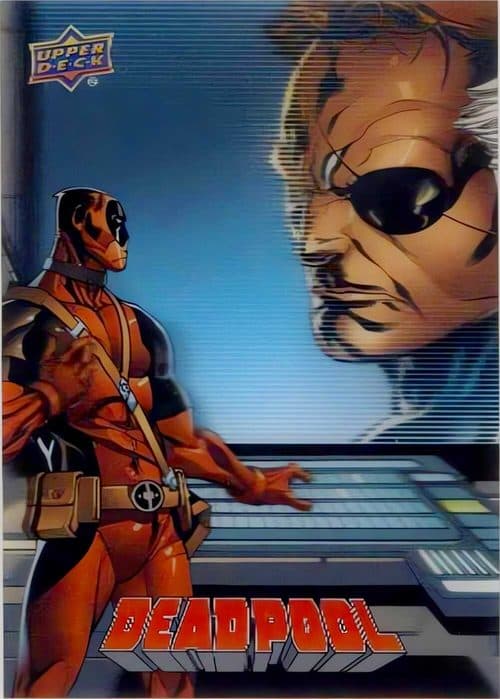 Nick Fury #3D34 — Upper Deck Marvel Deadpool