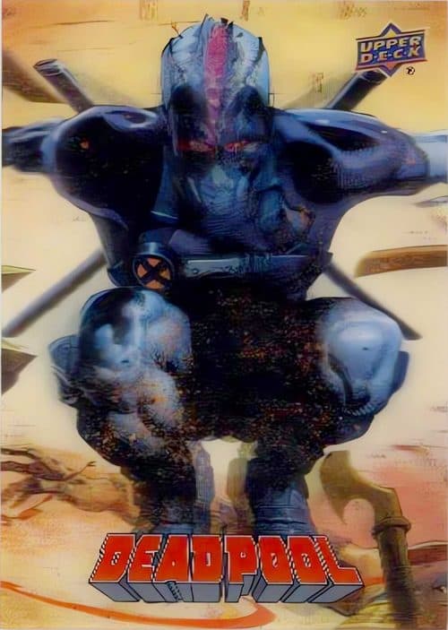 Down The Middle #3D36 — Upper Deck Marvel Deadpool
