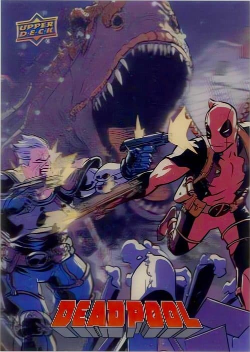 The Holidays #3D42 — Upper Deck Marvel Deadpool