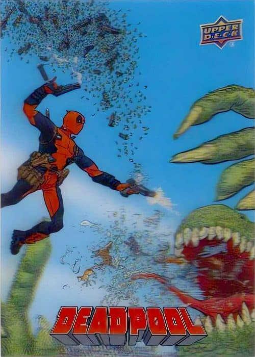 Dinosaur #3D7 — Upper Deck Marvel Deadpool