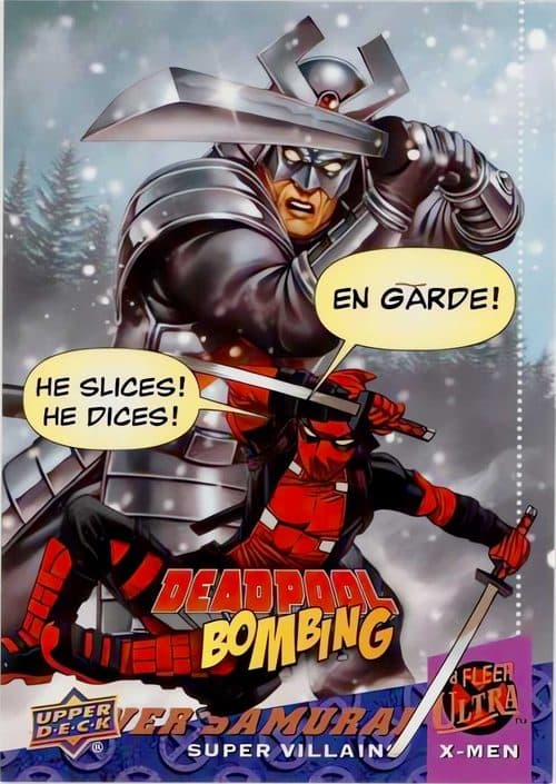 Silver Samurai #DB12 — Upper Deck Marvel Deadpool