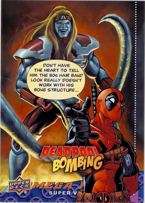 Omega Red #DB4 — Upper Deck Marvel Deadpool
