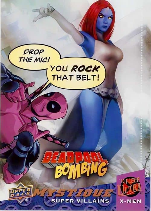 Mystique #DB6 — Upper Deck Marvel Deadpool