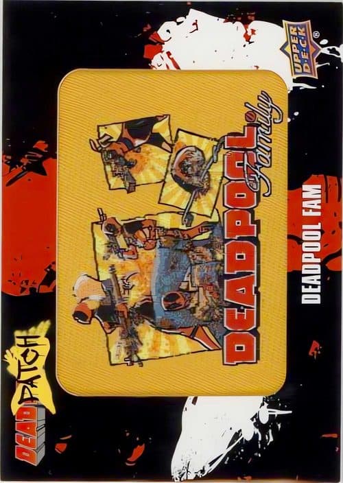 Deadpool Fam Patch #DP12 — Upper Deck Marvel Deadpool