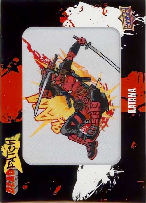 Katana Patch #DP2 — Upper Deck Marvel Deadpool