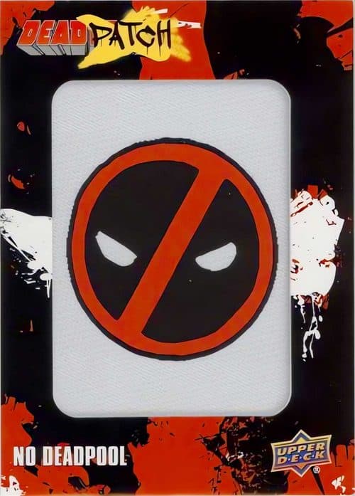 No Deadpool Patch #DP20 — Upper Deck Marvel Deadpool