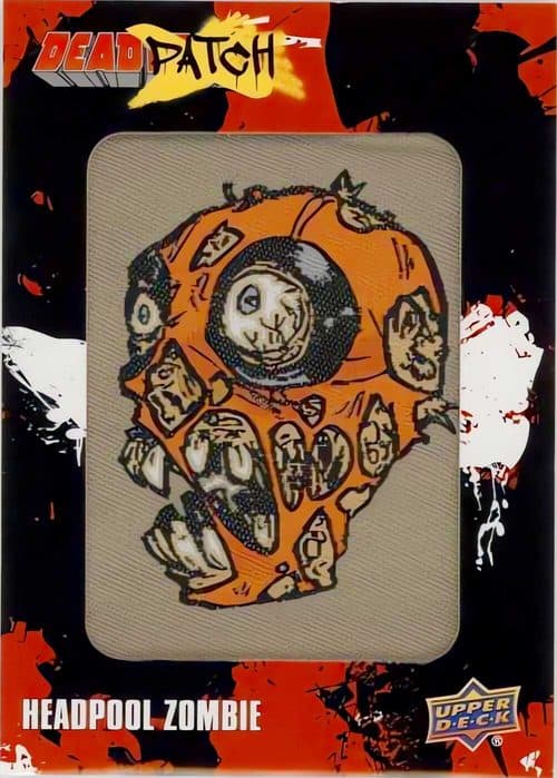 Headpool Zombie Patch #DP22 — Upper Deck Marvel Deadpool