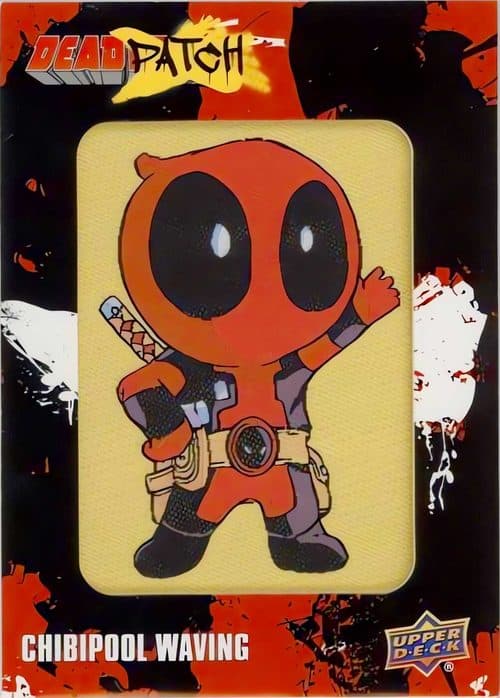 Chibipool Waving Patch #DP26 — Upper Deck Marvel Deadpool