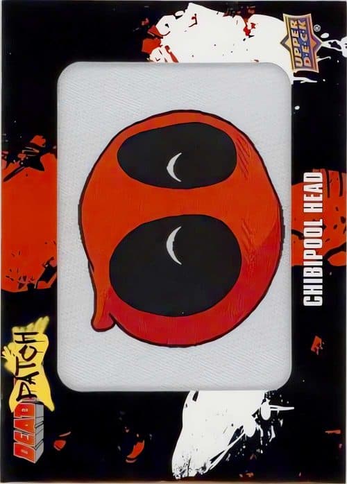 Chibipool Head Patch #DP31 — Upper Deck Marvel Deadpool