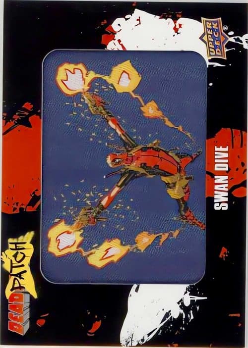 Swan Dive Patch #DP36 — Upper Deck Marvel Deadpool