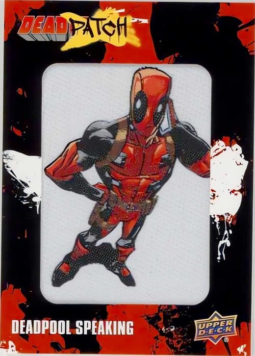 Deadpool Speaking Patch #DP39 — Upper Deck Marvel Deadpool