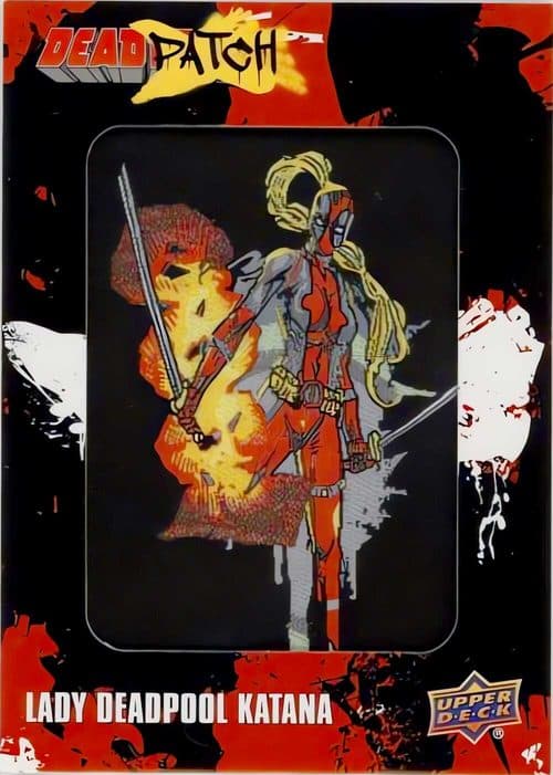 Lady Deadpool Katana Patch #DP7 — Upper Deck Marvel Deadpool