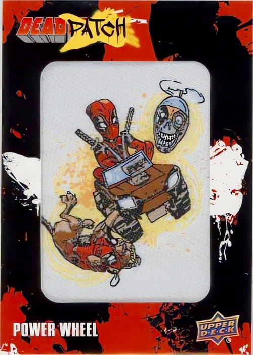 Power Wheel Patch #DP9 — Upper Deck Marvel Deadpool