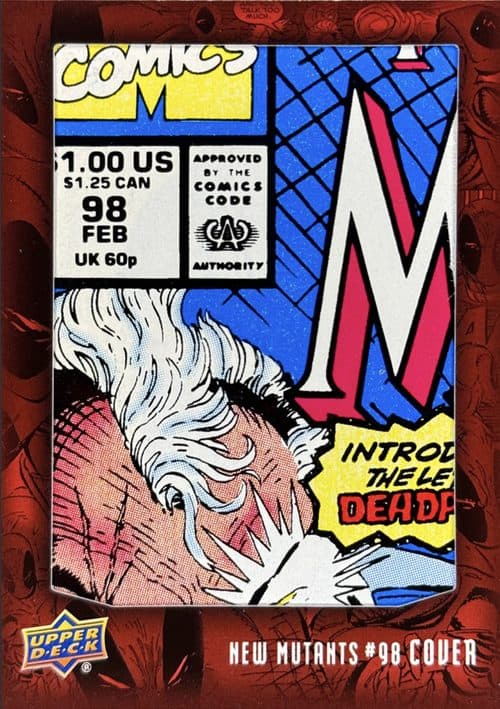 Piece 1 (Top Left) #NMC-1 — Upper Deck Marvel Deadpool